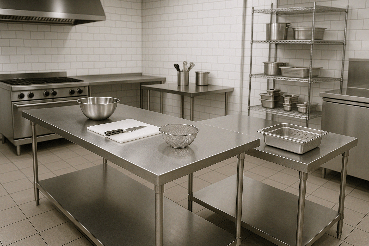 Prep Like a Pro with Stainless Steel Tables - American Mortuary Coolers & Equipments Prep Like a Pro with Stainless Steel Tables - American Mortuary Coolers & Equipments
